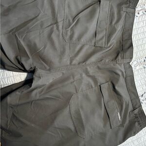 Lee Big and Tall Men's Cargo Work Shorts - Black